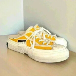 xVESSEL G.O.P. Slip On 'Fluorescent Orange' Authentic M8.5 W11 Streetwear  Shoes